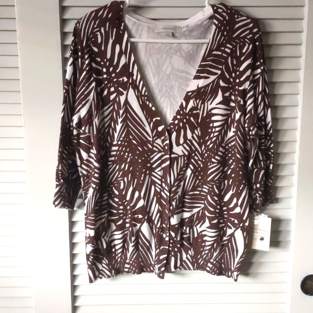 Light cardigan sweater